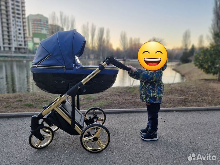 Коляска детская Adamex Сhantal Special Edition 2в1