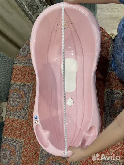 Ванна детская для купания с клапаном для слива