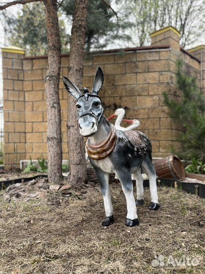 Ослик.Декор для сада
