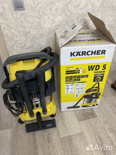 Пылесос Karcher wd 5 premium