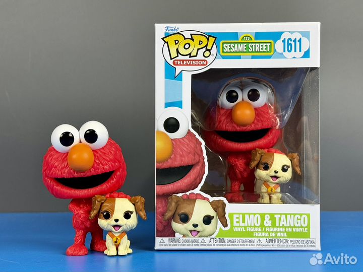 Funko Pop 1611 Elmo & Tango (Sesame Street)