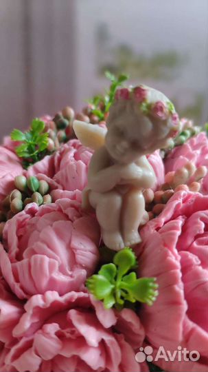 Букет из мыла ручной работы