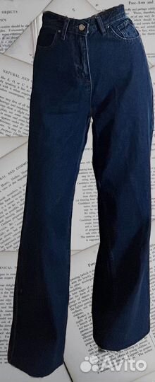 Джинсы женские широкие