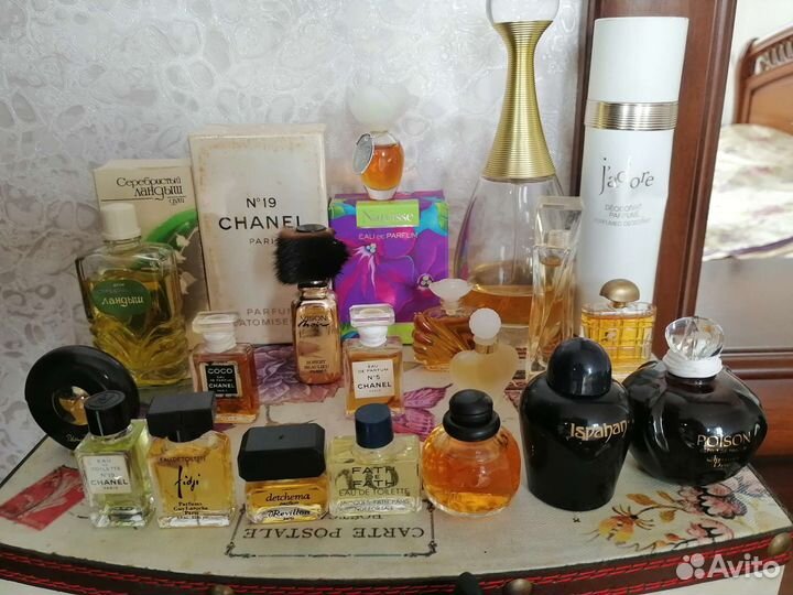 Духи винтаж Poison Chanel Dior Dali Lancome Fath