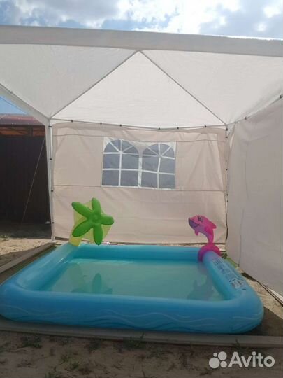 Детский надувной бассейн бу