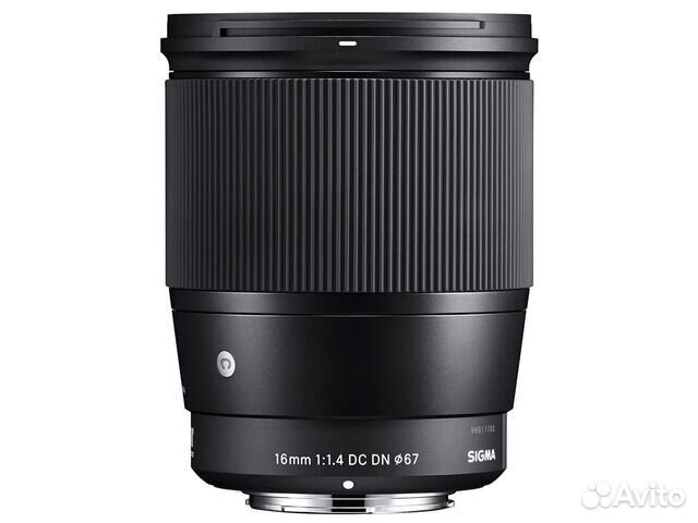 Объектив Sigma AF 16mm f/1.4 DC DN Contemporary Fu