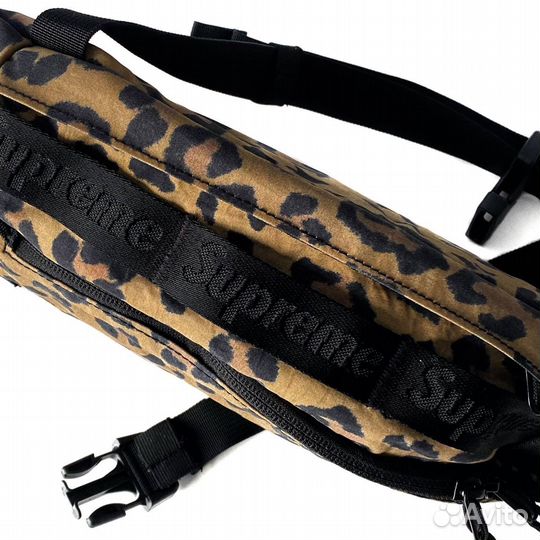 Supreme Sling Bag Leopard (оригинал )