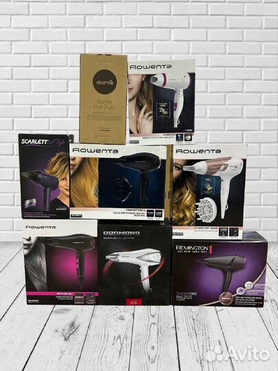 Фены-Rowenta, Remington, Redmond, Scarlett, Deerma