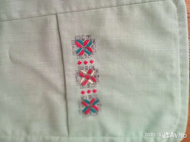 Кухонный фартук,льняной