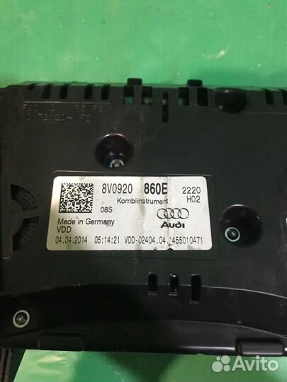 Панель приборов Audi A3 V8 2012-2016г 1.2л