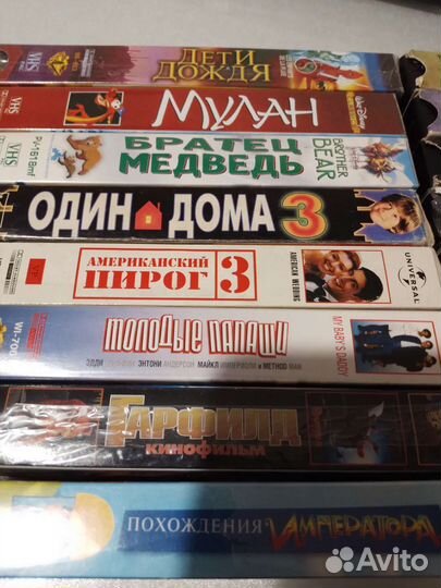 Видеокассеты для магнитофона лицензионные