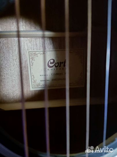 Электроакустическая гитара cort CJ-medx