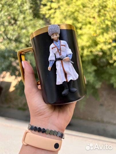 Джигит на кружке