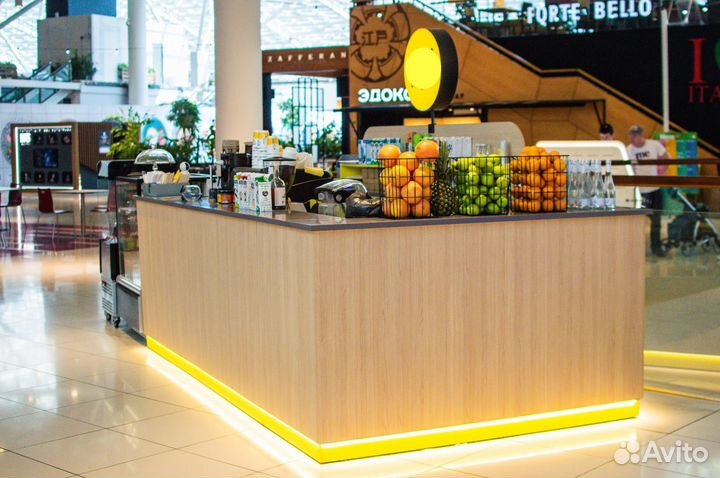 Готовый островок кофейня с оборудованием 10 кв.м