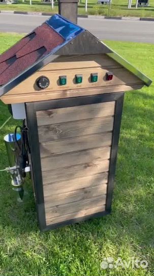 Профессиональная коптильня с парогенератором