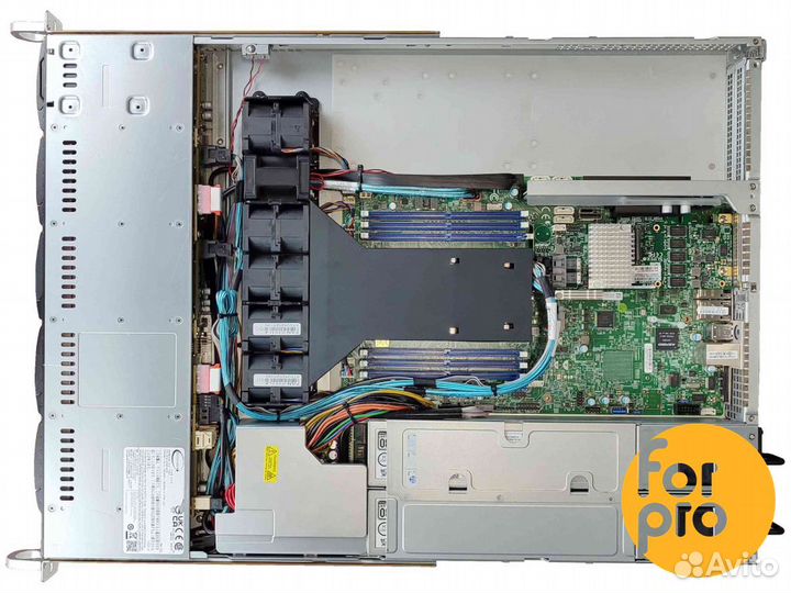 Сервер Supermicro 116 10SFF 4110Sil 192GB