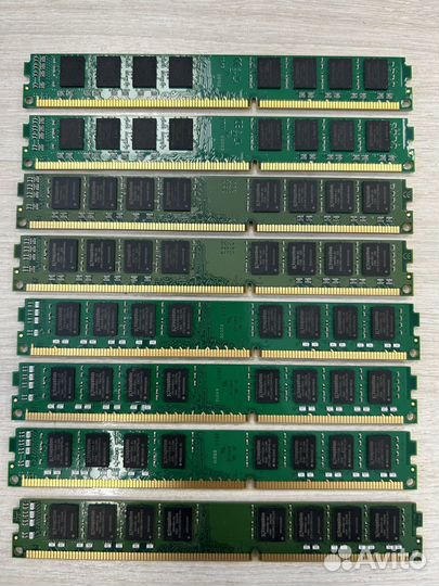 Оперативная память Kingston DDR3 8гб 1600мгц