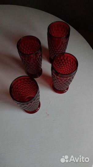 4шт стакан бокал Villeroy boch Boston оригинал