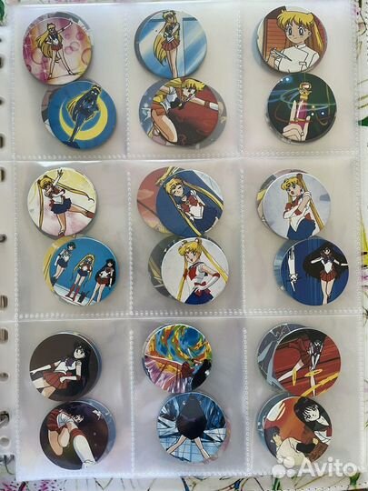 Фишки Sailor Moon / Сейлор Мун Кэпс