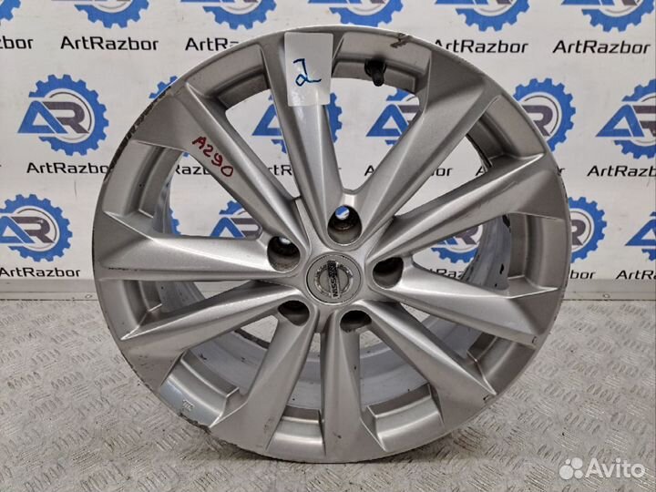 Литые диски Nissan Qashqai R17 5x114.3