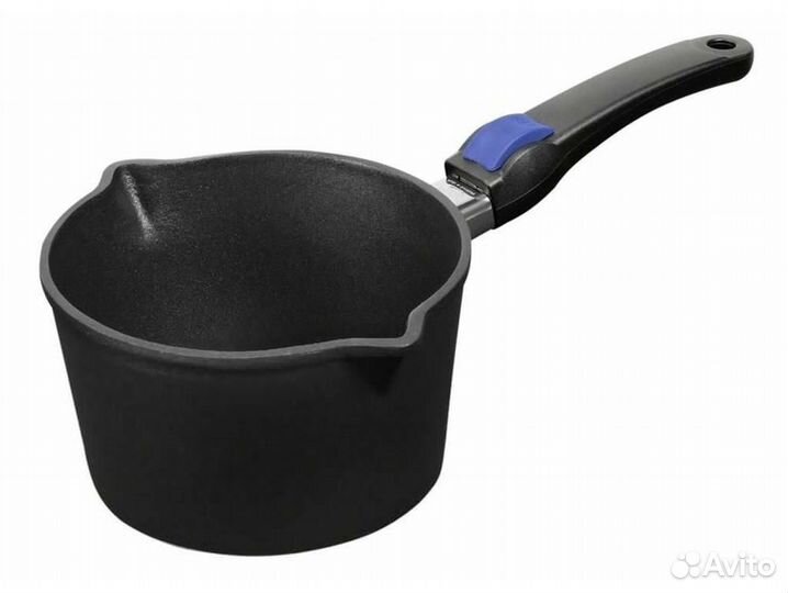 Ковш со съемной ручкой, 18 см. Амт индукция