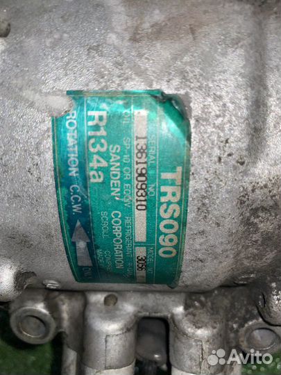 Компрессор кондиционера B16A Honda Civic TRS090