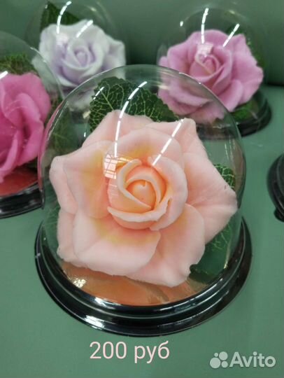 Цветы из мыла