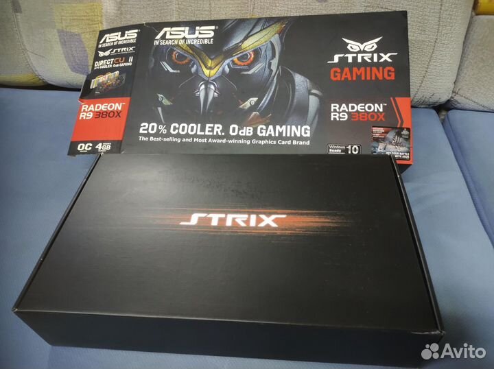 Видеокарта asus Radeon R9 380X 1030Mhz 4Gb