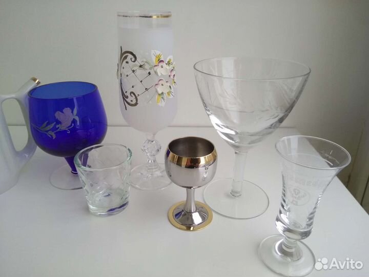 Бокалы рюмки