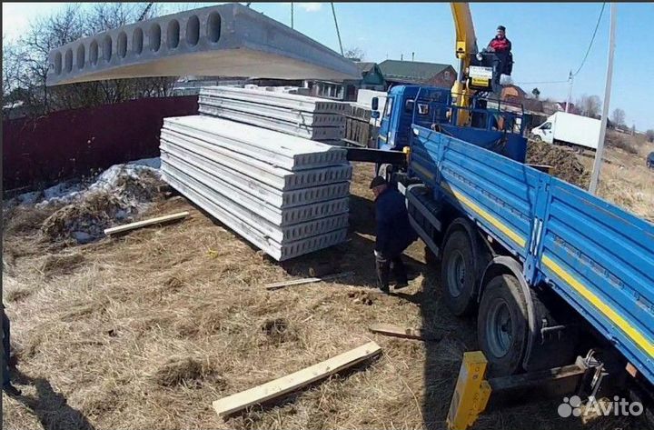 Плиты рядом с проушинами