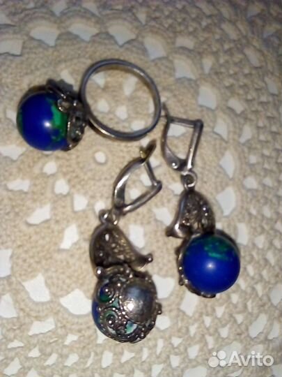 Серьги серебро в ассортименте