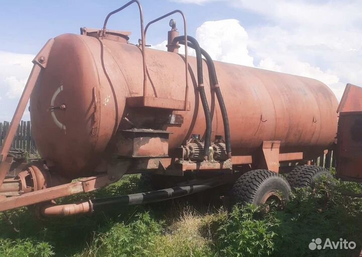 Ёмкость вакуумная на колесах