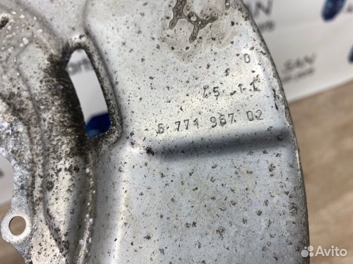 Пыльник тормозного диска задний Bmw X5 Рест E70