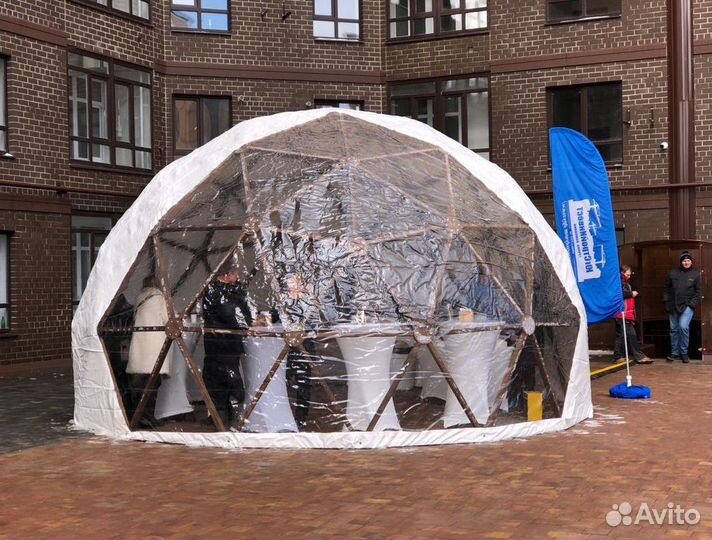 Геокупол для глэмпинга