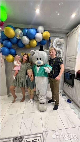 Мишка Тедди/Аниматоры/Кот Мурсель/Ростовые куклы
