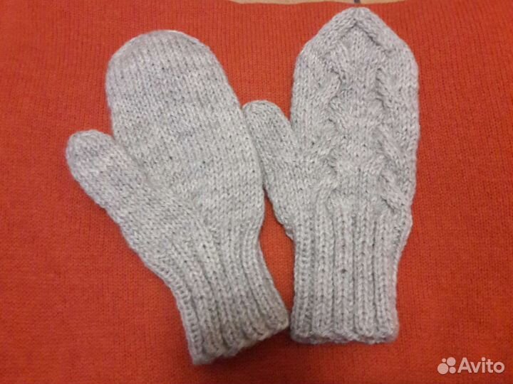 Варежки ручной работы Нand made Wool