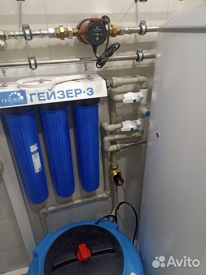 Фильтр для воды установка/обслуживание