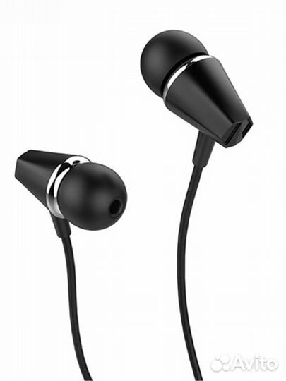 Наушники внутриканальные hoco M34, Jack 3.5мм, 1.2