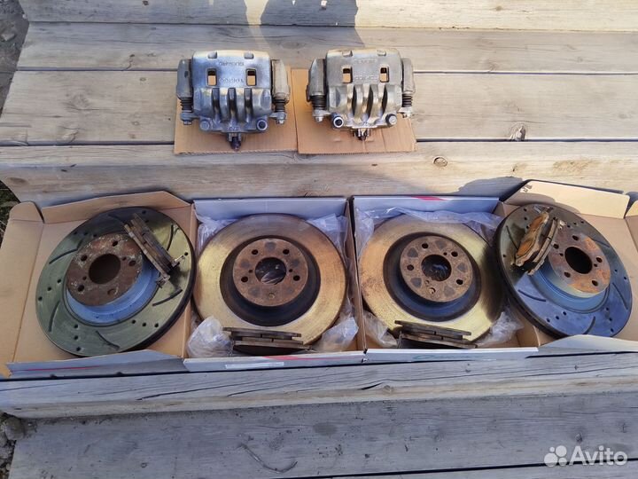 Комплект передних суппортов под 294мм диск
