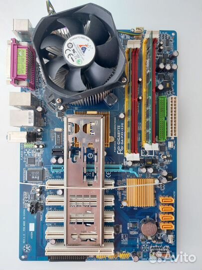 Материнка Gigabyte GA-P35-S3G