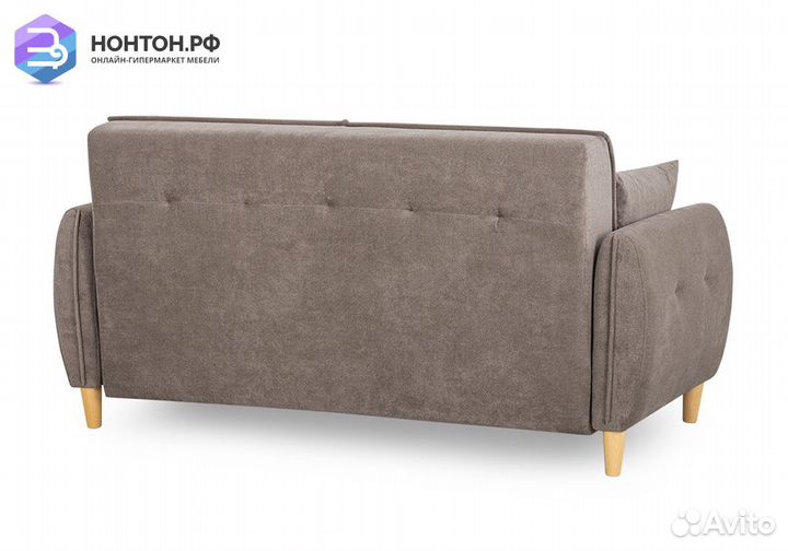 Диван еврокнижка Анита светло-коричневый