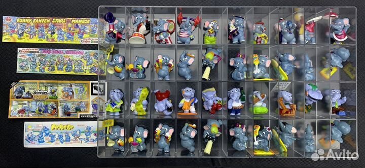 Киндер полные серии 90-х Слоны