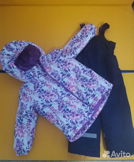 Костюм деми 104, куртка и полукомбинезон