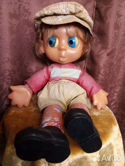 Кукла Антошка футболист