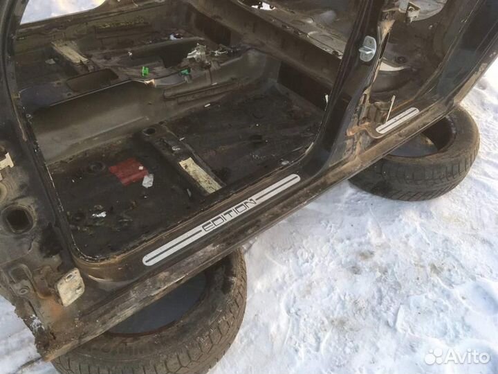 Порог со стойкой левый Фольксваген Гольф 4 Бора