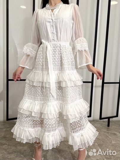 Роскошное платье под Zimmermann