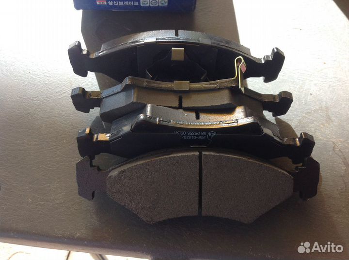 Колодки тормозные на KIA sportage