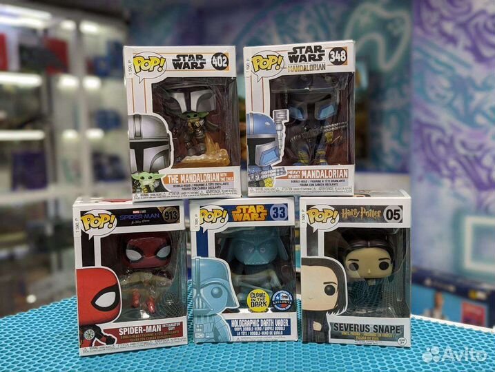 Фигурки Funko Pop ассортимент