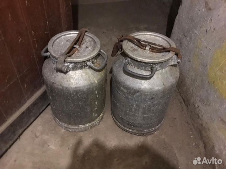 Фляги бидоны алюминиевые бу