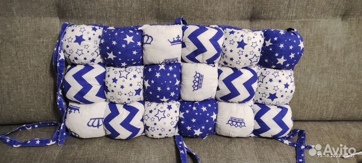 Бортики в детскую кроватку Бон бон